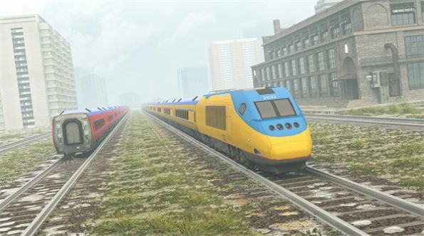 city train simulator train game图2