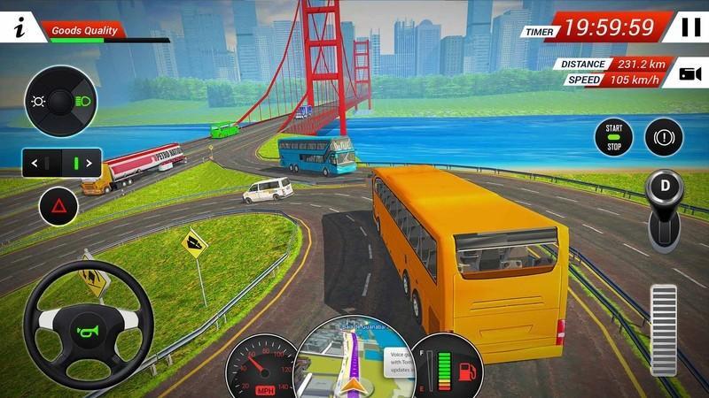 巴士模拟驾驶游戏合集